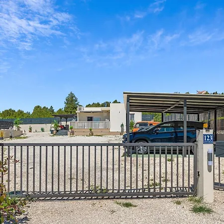 Veronica With Cinema Projector By The Heated Pool And Jacuzzi